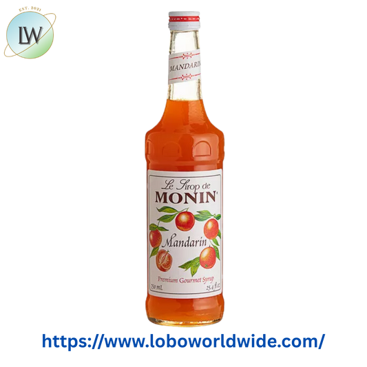 Monin Premium Mandarin Flavoring / Fruit Syrup 750 mL