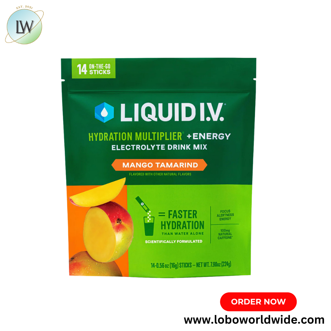 Liquid I.V. Hydration Multiplier® +Energy(Various flavours and sizes)