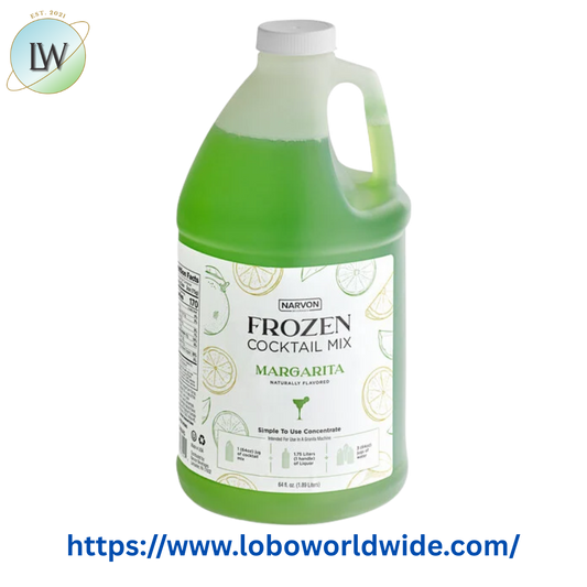 Narvon Margarita Frozen Cocktail Mix Concentrate 1/2 Gallon