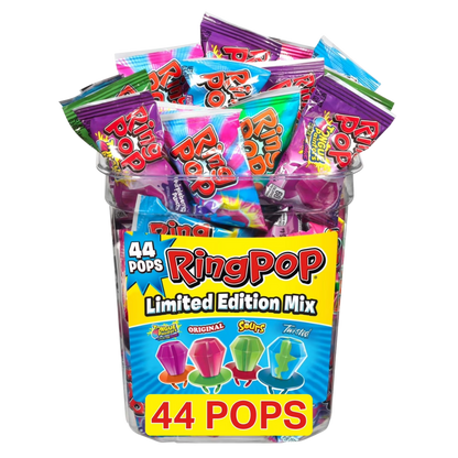 Ring Pop Variety Pack, 0.5 oz., 44 pk.