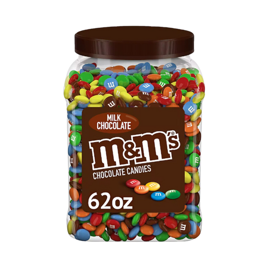 M&M'S Milk Chocolate Candy 62 Oz