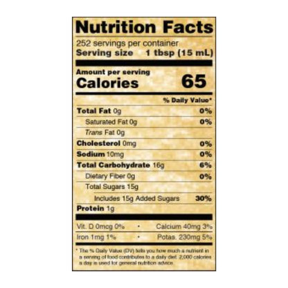 Golden Barrel 1 Gallon Sulfur-Free Supreme Baking Molasses