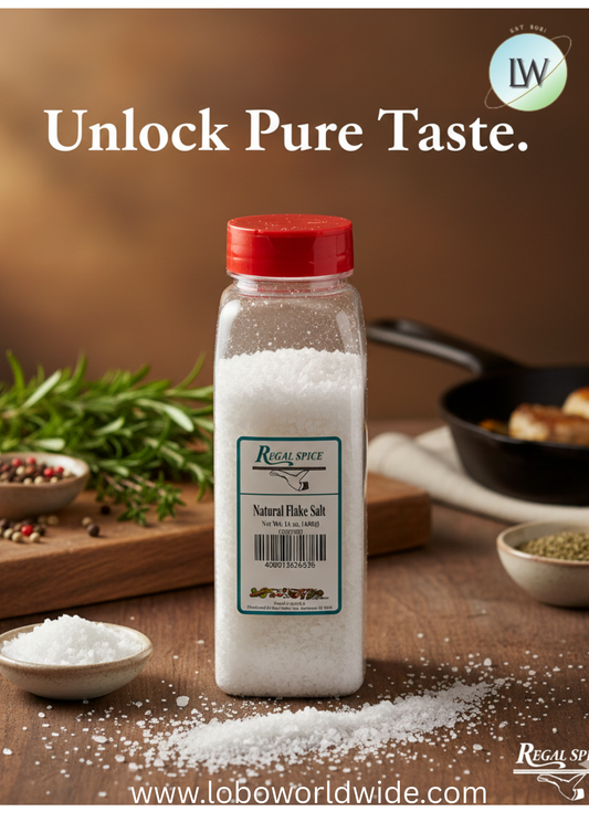 Regal Spanish Natural Sea Salt Flake (various sizes)