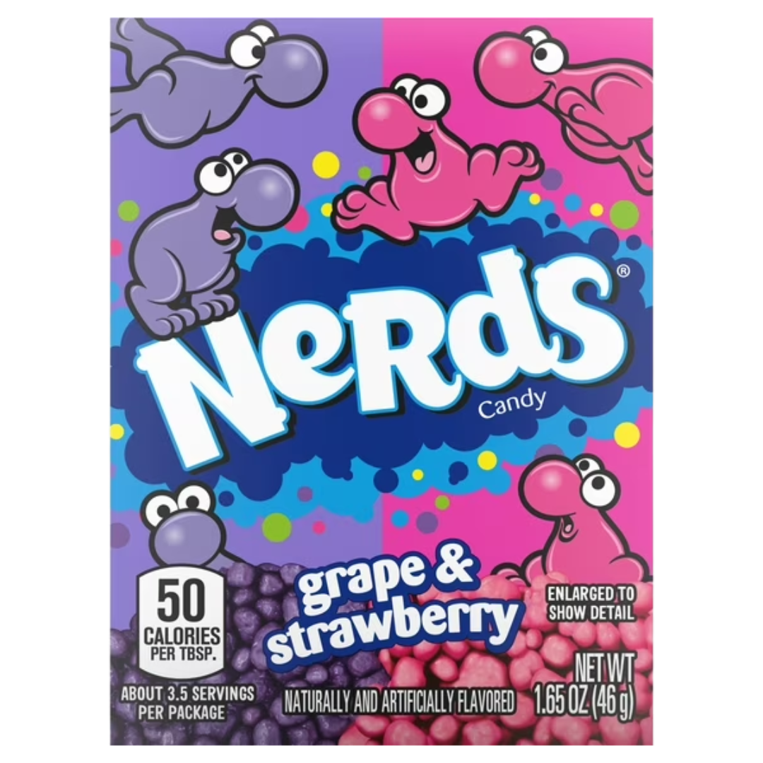 Nerds Grape and Strawberry Candy 24 × 46.7 g