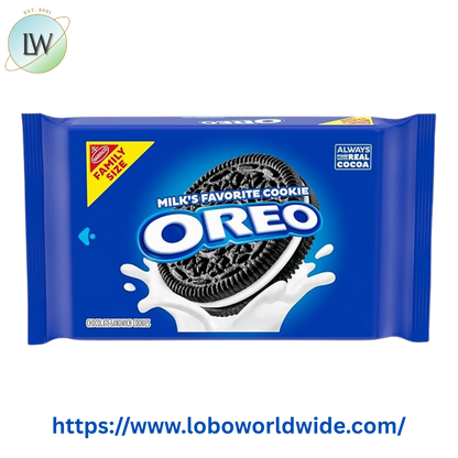 (3 pack) OREO Chocolate Sandwich Cookies, Family Size, 18.12 oz