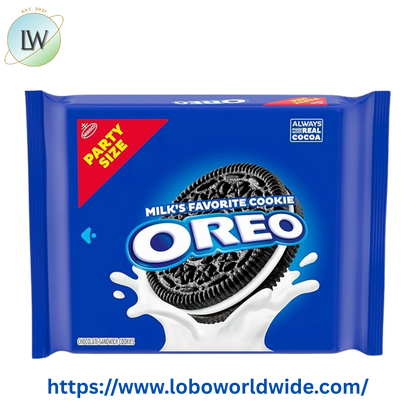 OREO Chocolate Sandwich Cookies, Party Size, 24.16 oz