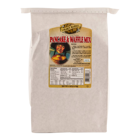 Golden Barrel Premium Pancake & Waffle Mix 5 lb. Bag