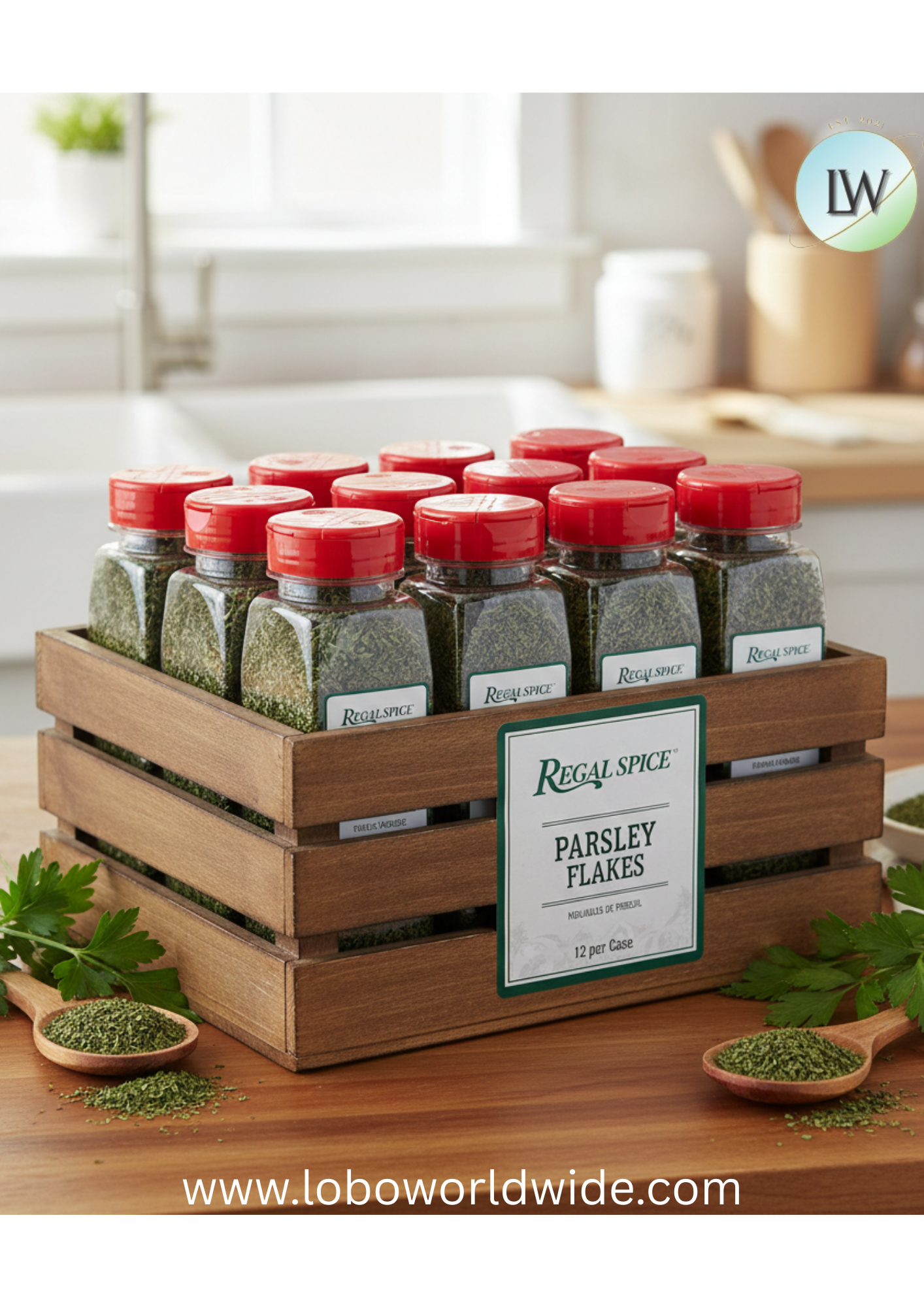 Regal Parsley Flakes - 1.5 oz.