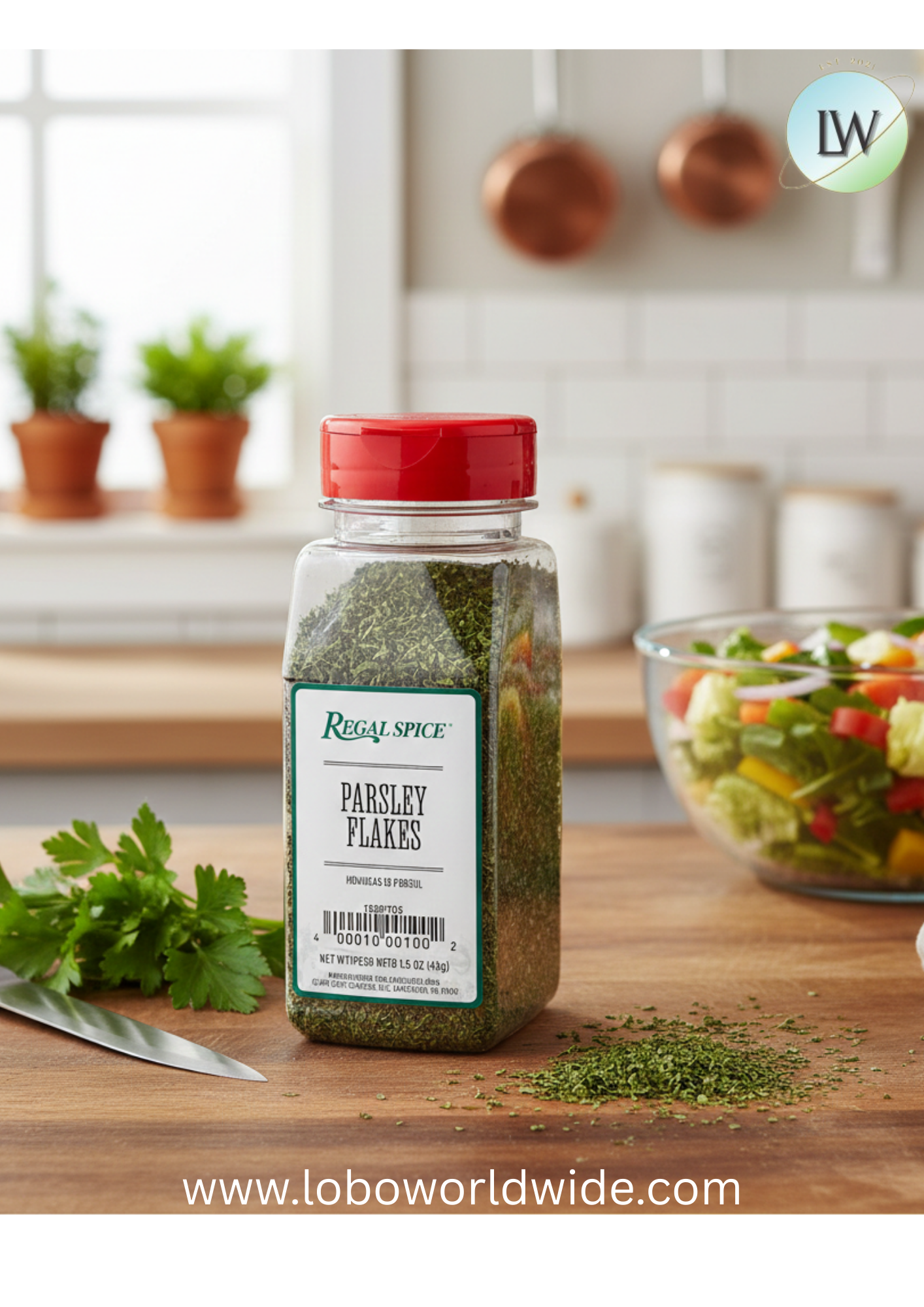 Regal Parsley Flakes - 1.5 oz.