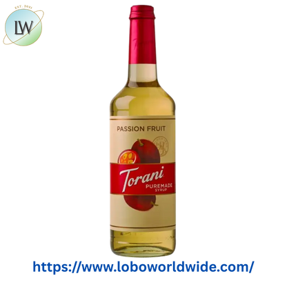 Torani Puremade Passion Fruit Flavoring Syrup 750 mL