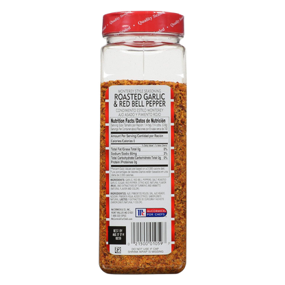Lawry's 21 oz. Roasted Garlic and Red Bell Pepper Monterey-Style Seasoning