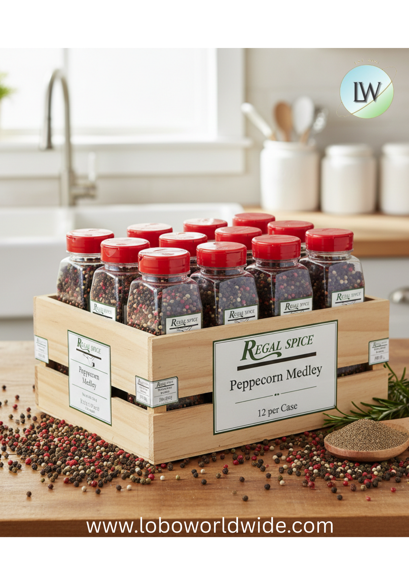 Regal Gourmet Peppercorn Medley (various sizes)