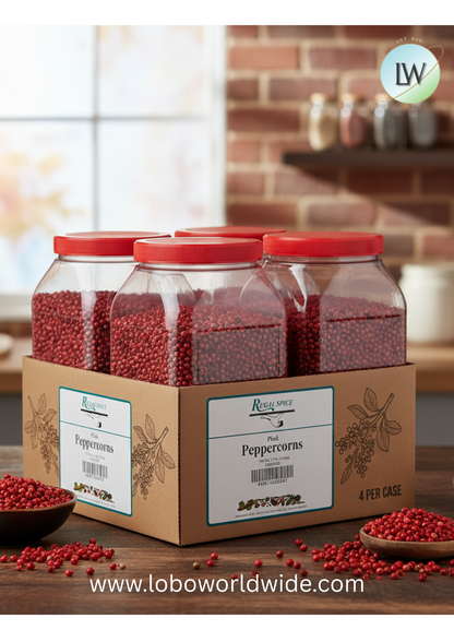 Regal Pink Peppercorns (Various Sizes)