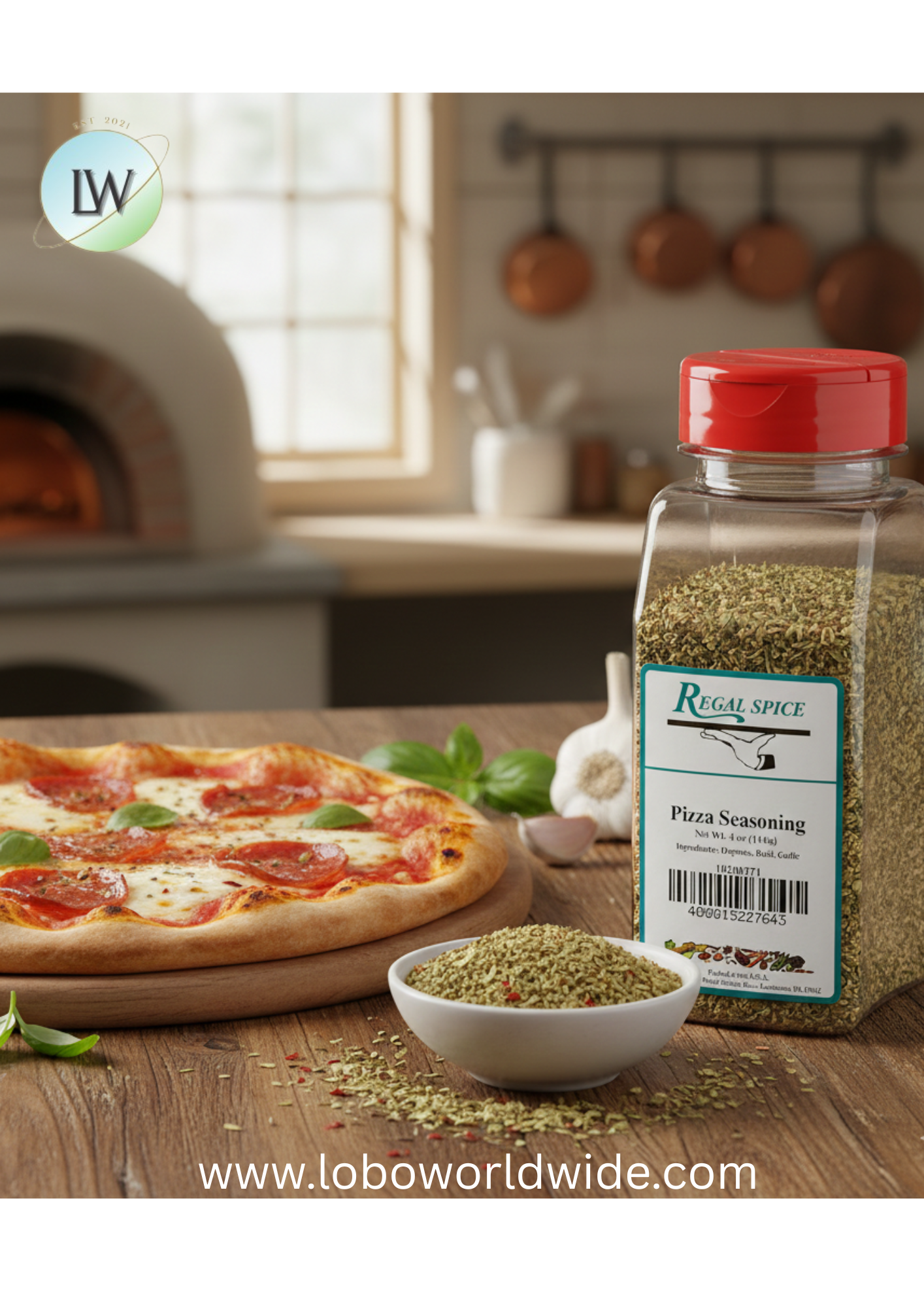 Regal Pizza Seasoning (Various Sizes)