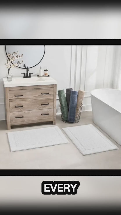 Purely Indulgent Bath Rugs, 2-pack