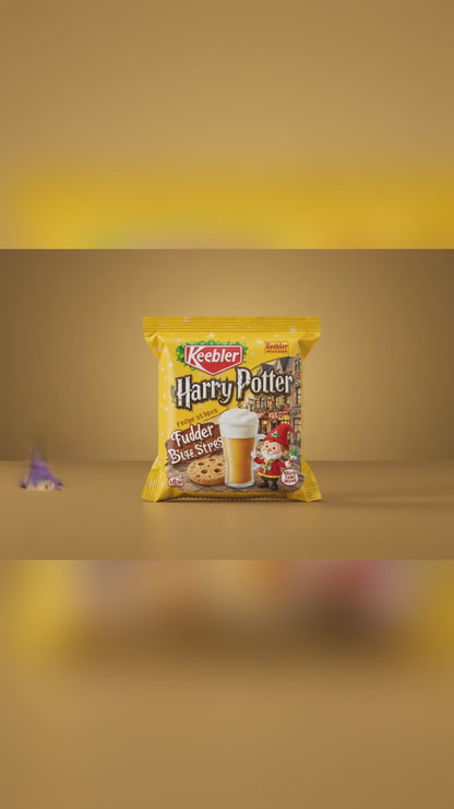 Keebler Fudge Stripes Harry Potter Butterbeer Limited-Edition Cookies, 9.50 oz