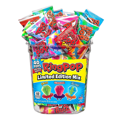 Ring Pop Assorted Flavor 44 Ct