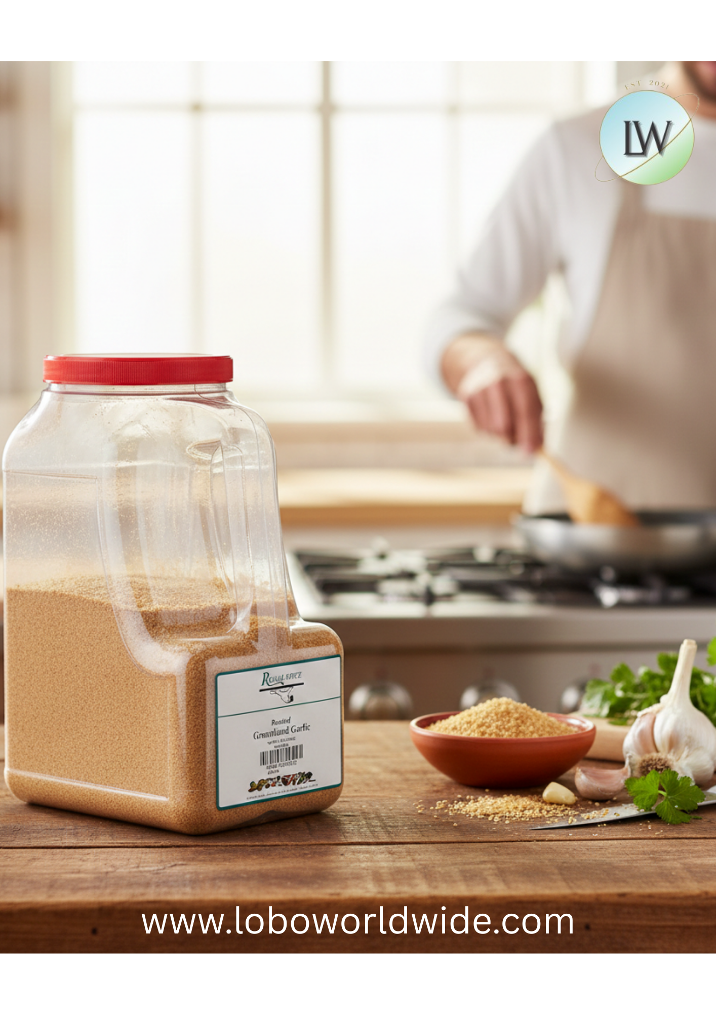 Regal Roasted Garlic Granules (Various Sizes)