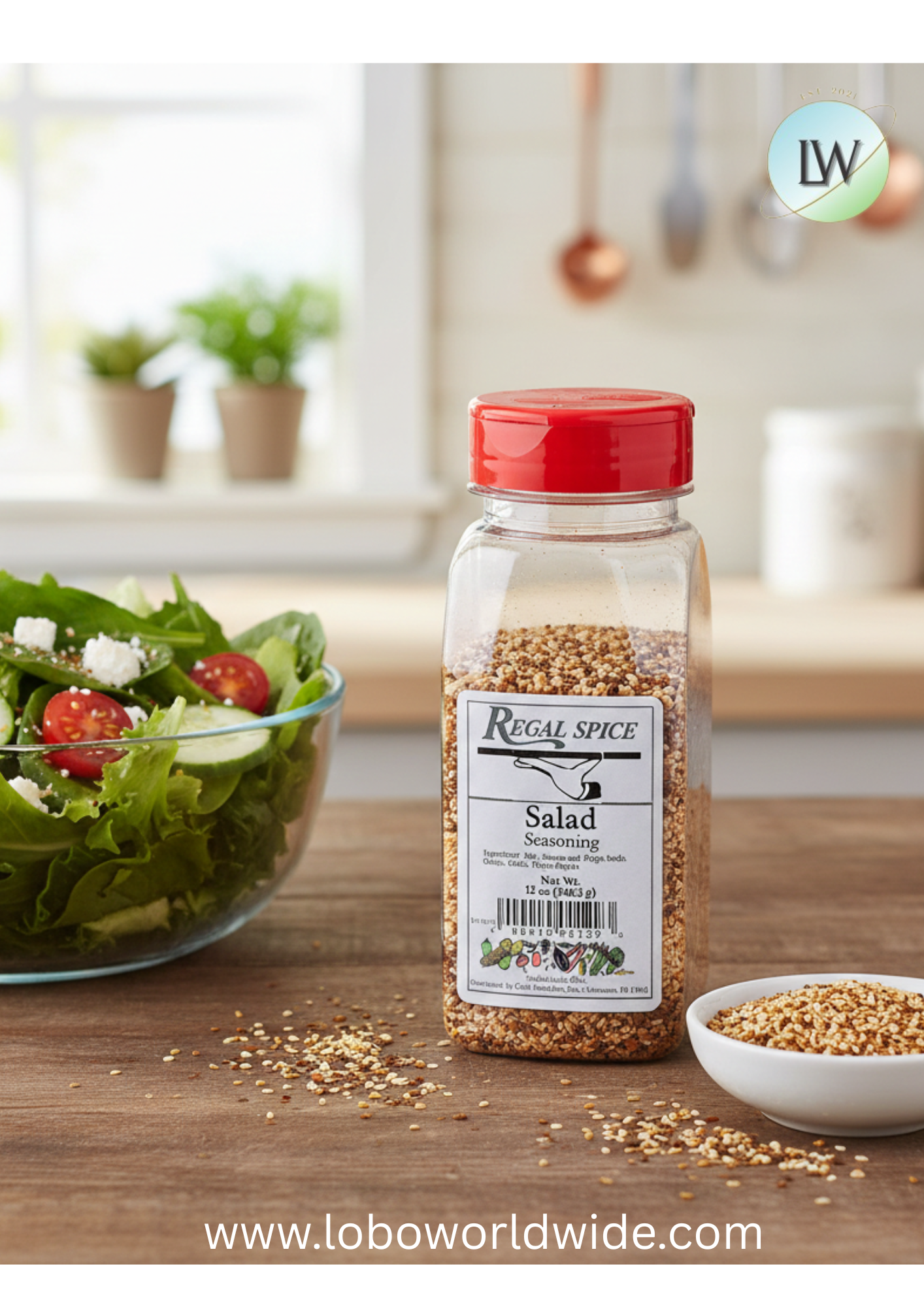 Regal Salad Seasoning (Various Sizes)