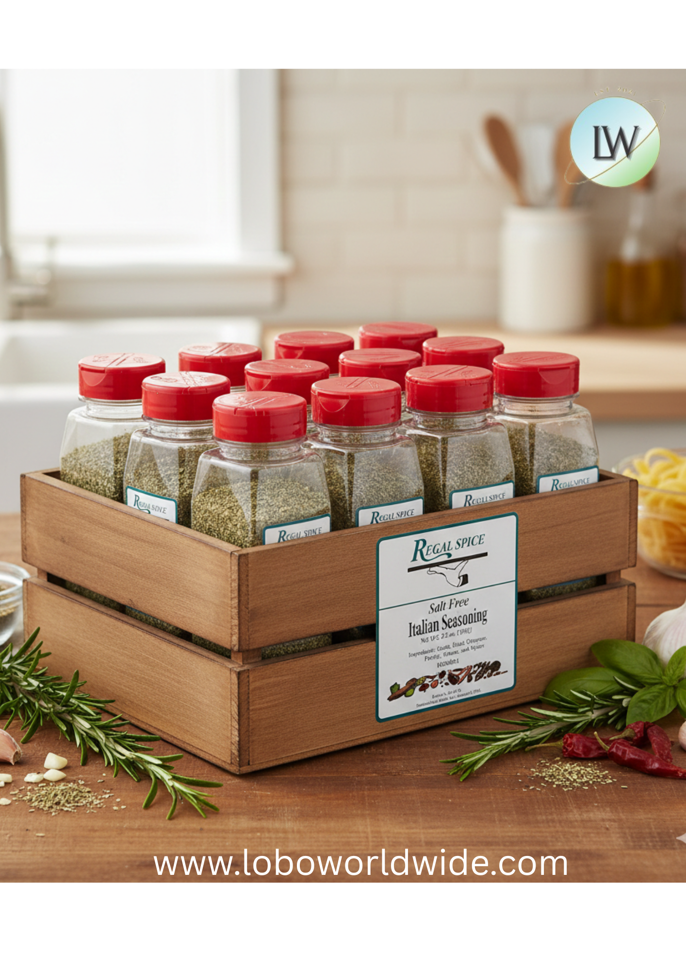 Regal Salt-Free Italian Seasoning (Various Sizes)