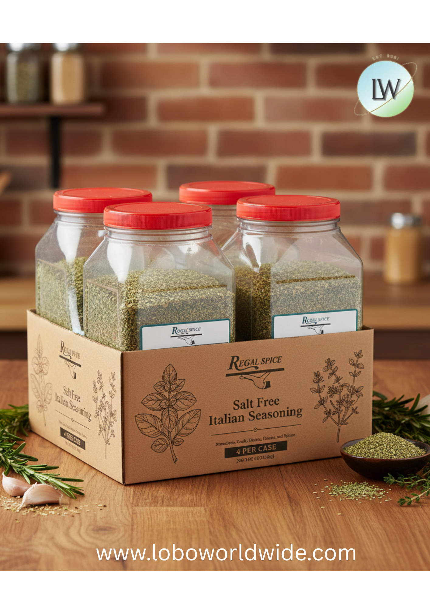 Regal Salt-Free Italian Seasoning (Various Sizes)