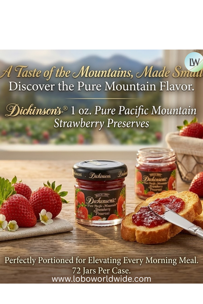 Dickinson's 1 oz. Fruit Spreads - 72/case