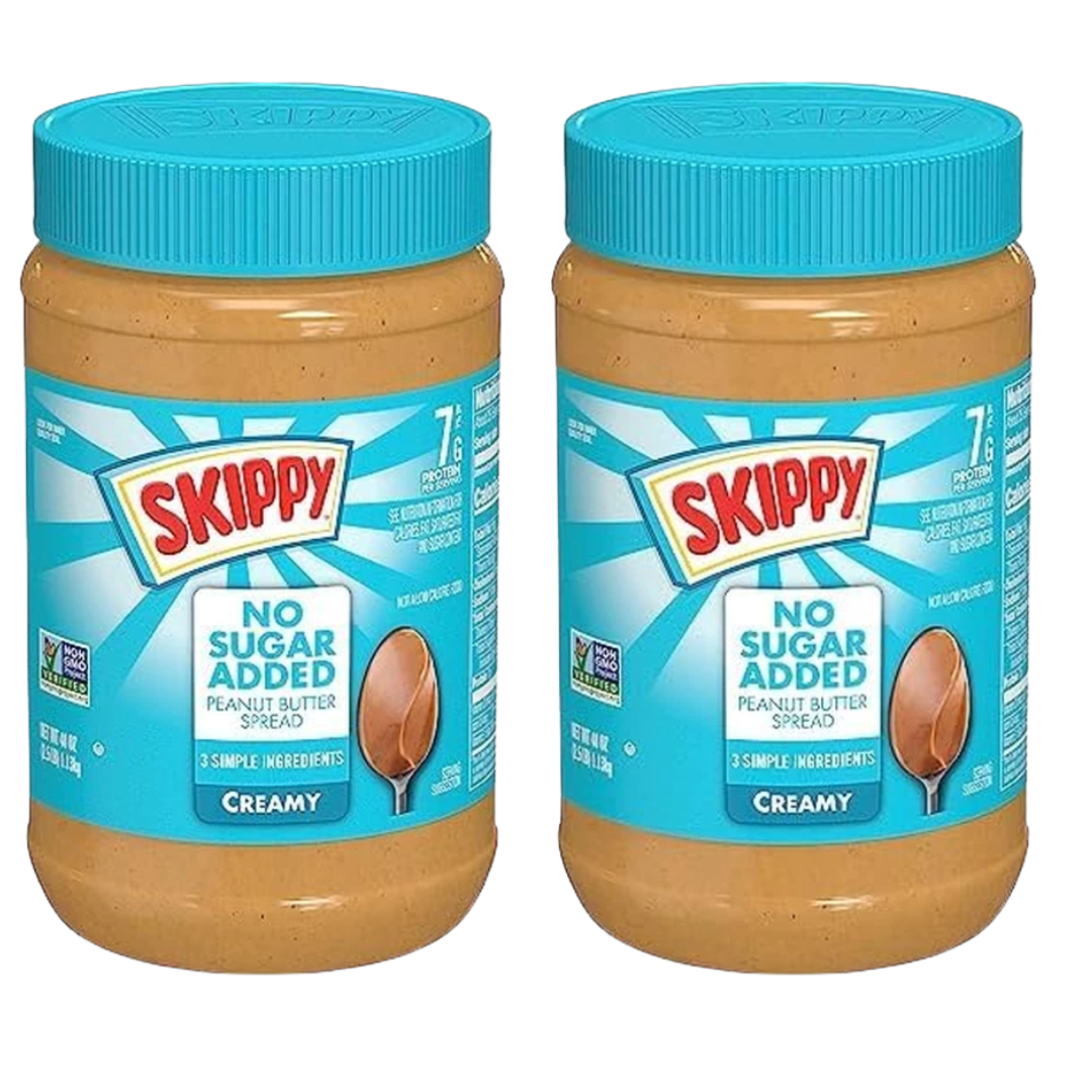 Skippy Peanut Butter, Creamy‑ 2 Pack, 40 oz Jars