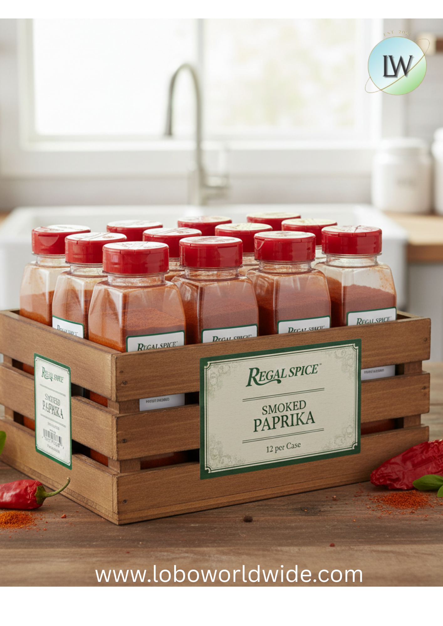 Regal Smoked Paprika (Various Sizes)
