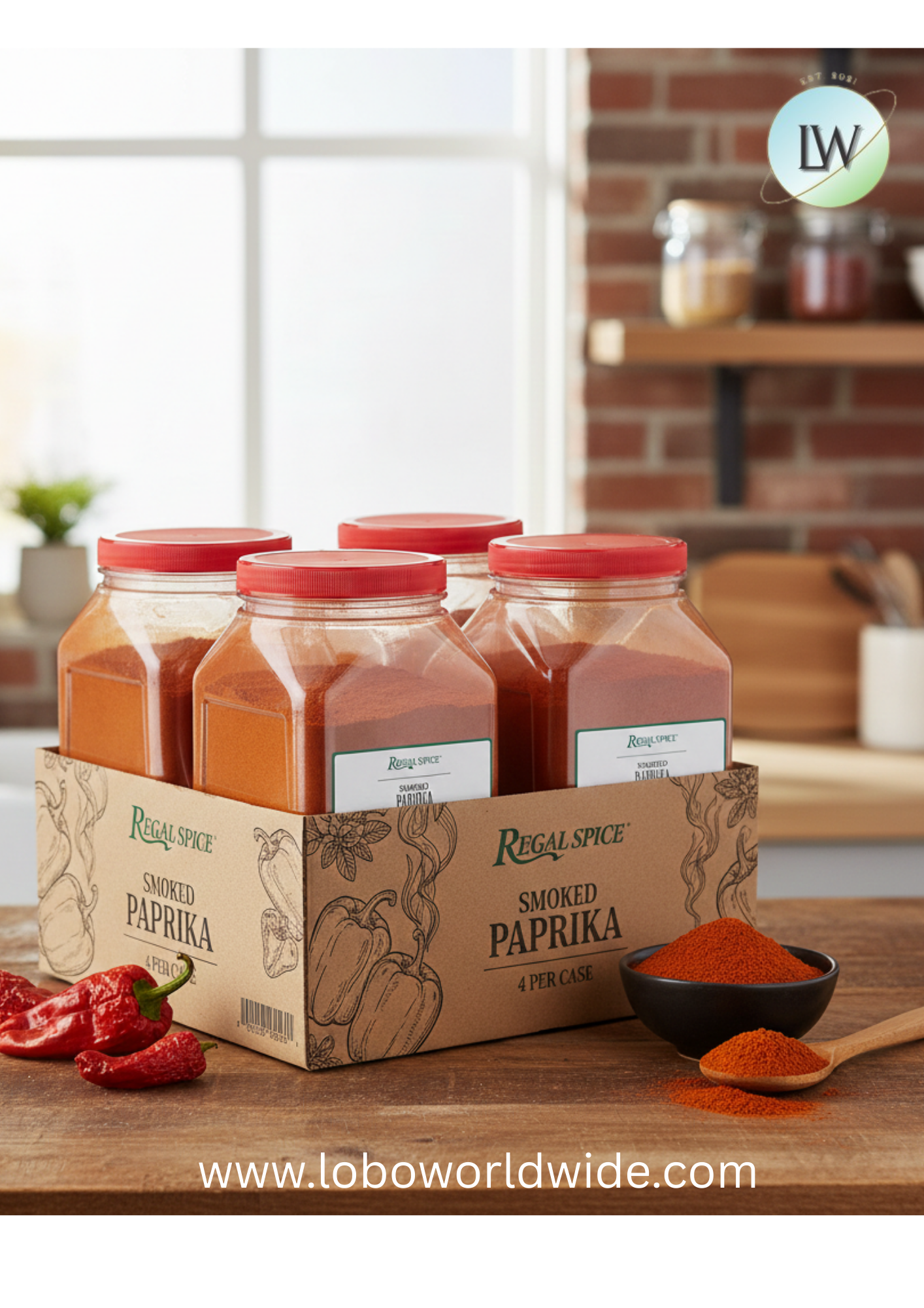 Regal Smoked Paprika (Various Sizes)