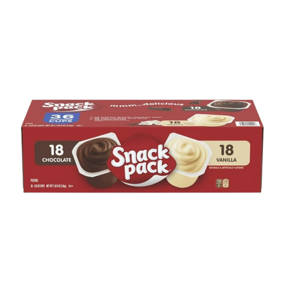 Snack Pack Pudding Variety Pack, 3.25 oz., 36 pk.