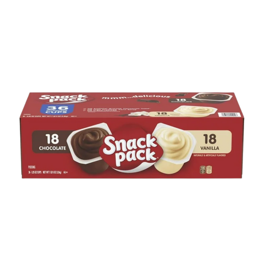 Snack Pack Pudding Variety Pack, 3.25 oz., 36 pk.