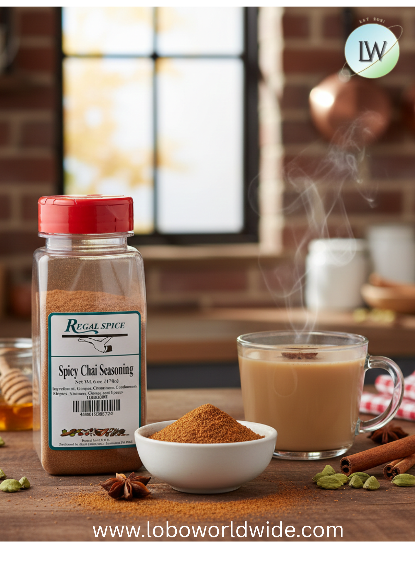 Regal Spicy Chai Seasoning 6 oz.