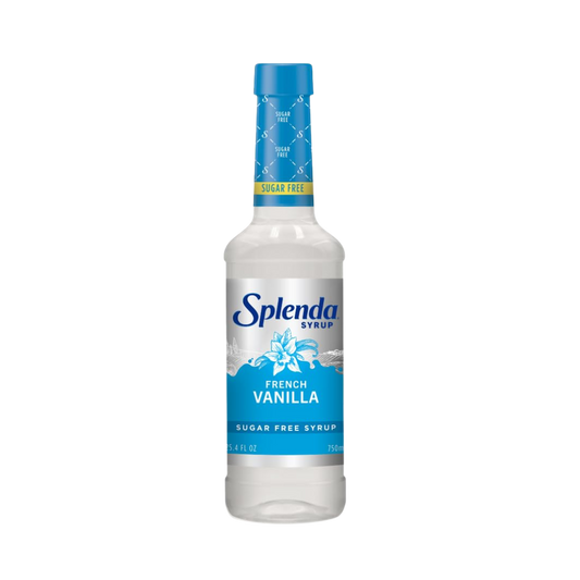 Splenda Coffee Syrup, French Vanilla, Sugar Free, Flavored Liquid Syrups for Drinks, 750 ml Bottle