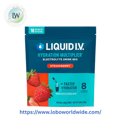 Liquid I.V. Hydration Multiplier® - 3 Pouches(Various Flavours)