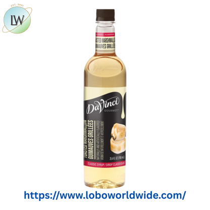 DaVinci Gourmet Classic Toasted Marshmallow Flavoring Syrup 750 mL