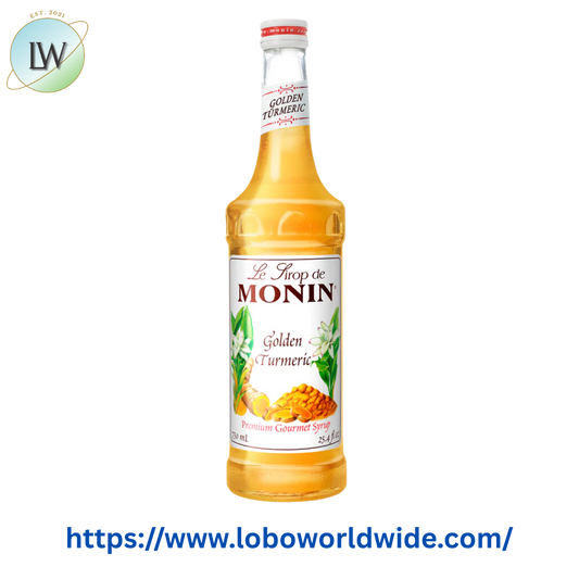 Monin Premium Golden Turmeric Flavoring Syrup 750 mL