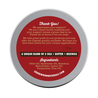 Turpentine Salve - All Natural and Handcrafted