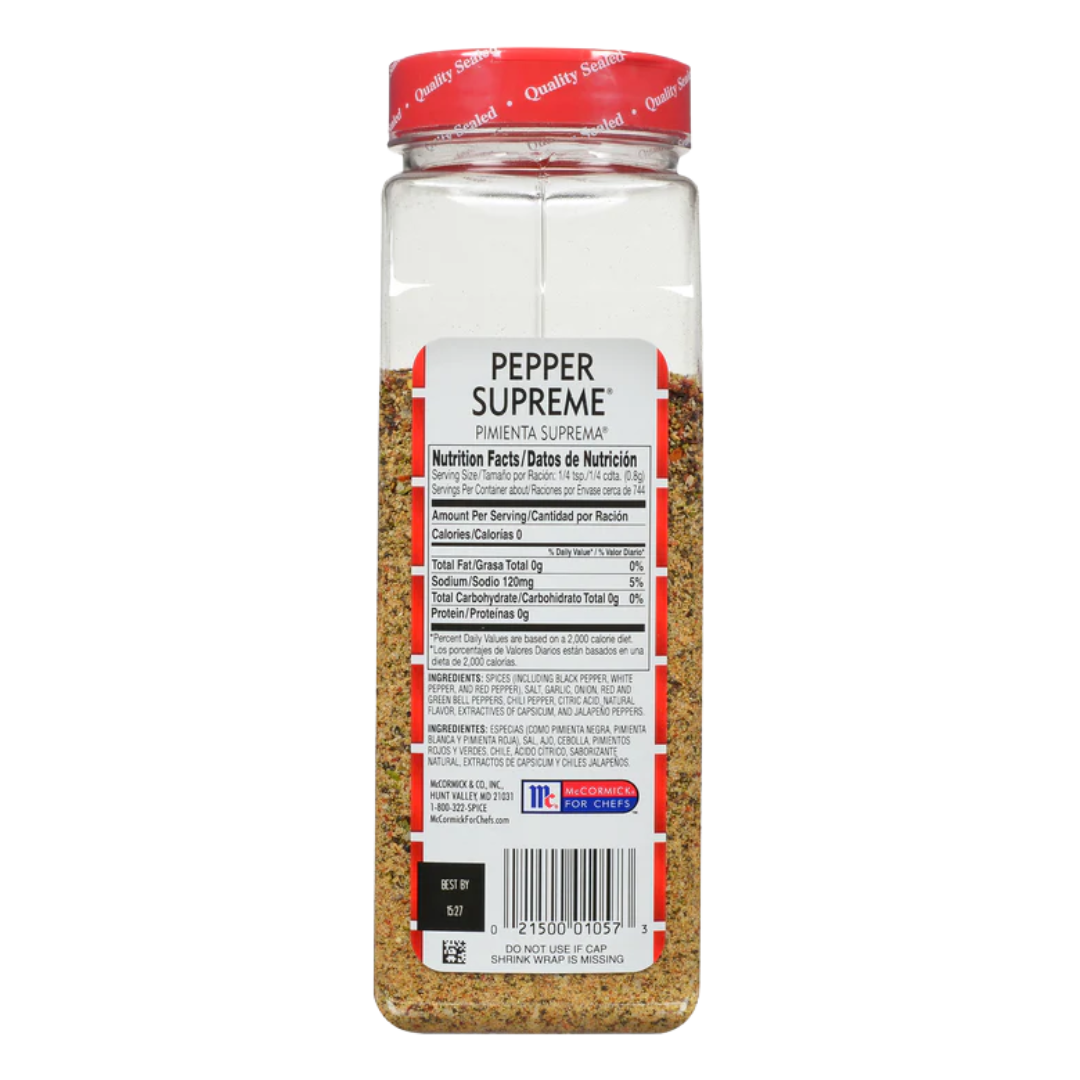Lawry's 21 oz. Pepper Supreme Seasoning