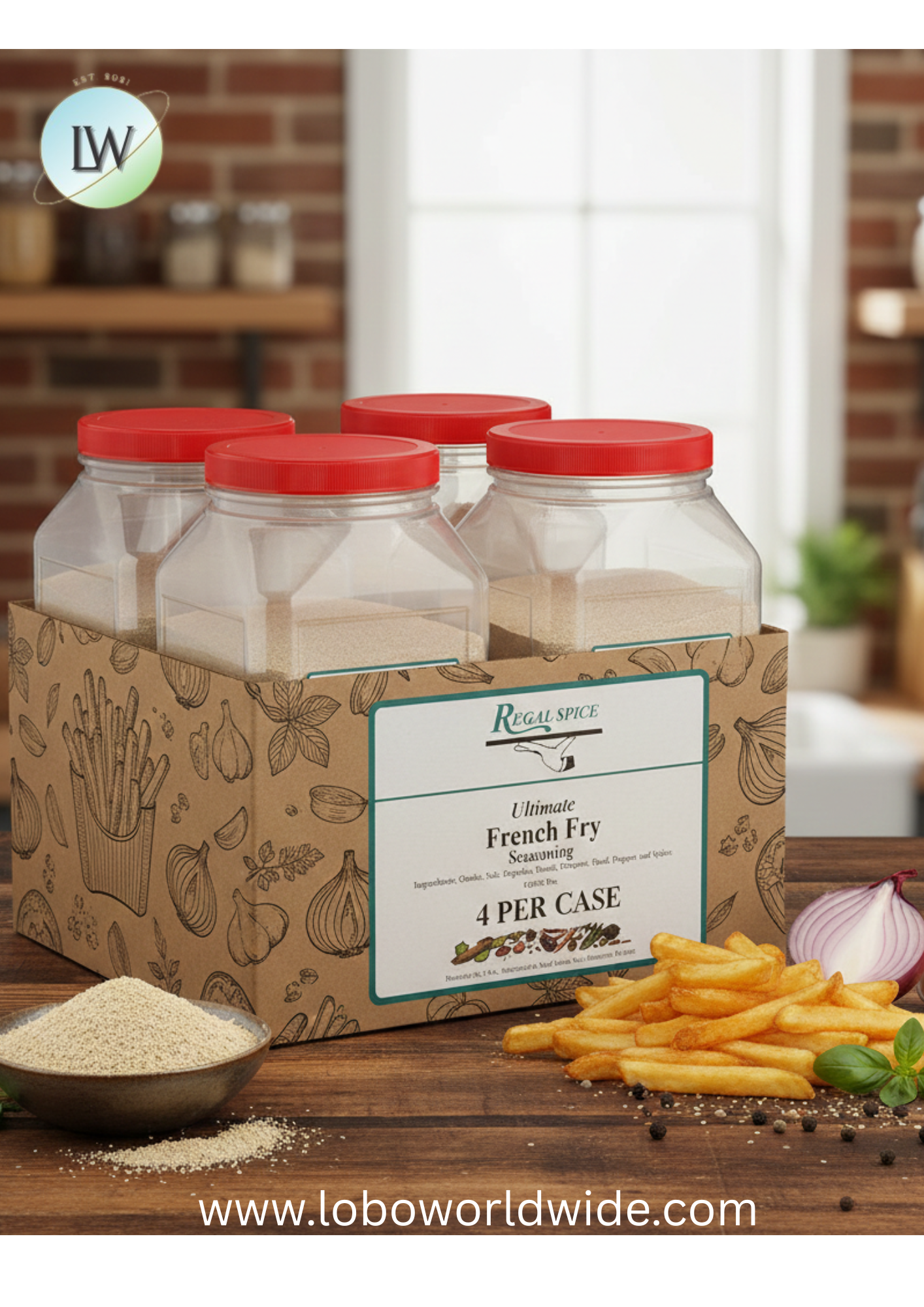 Regal Ultimate French Fry Seasoning (Various Sizes)