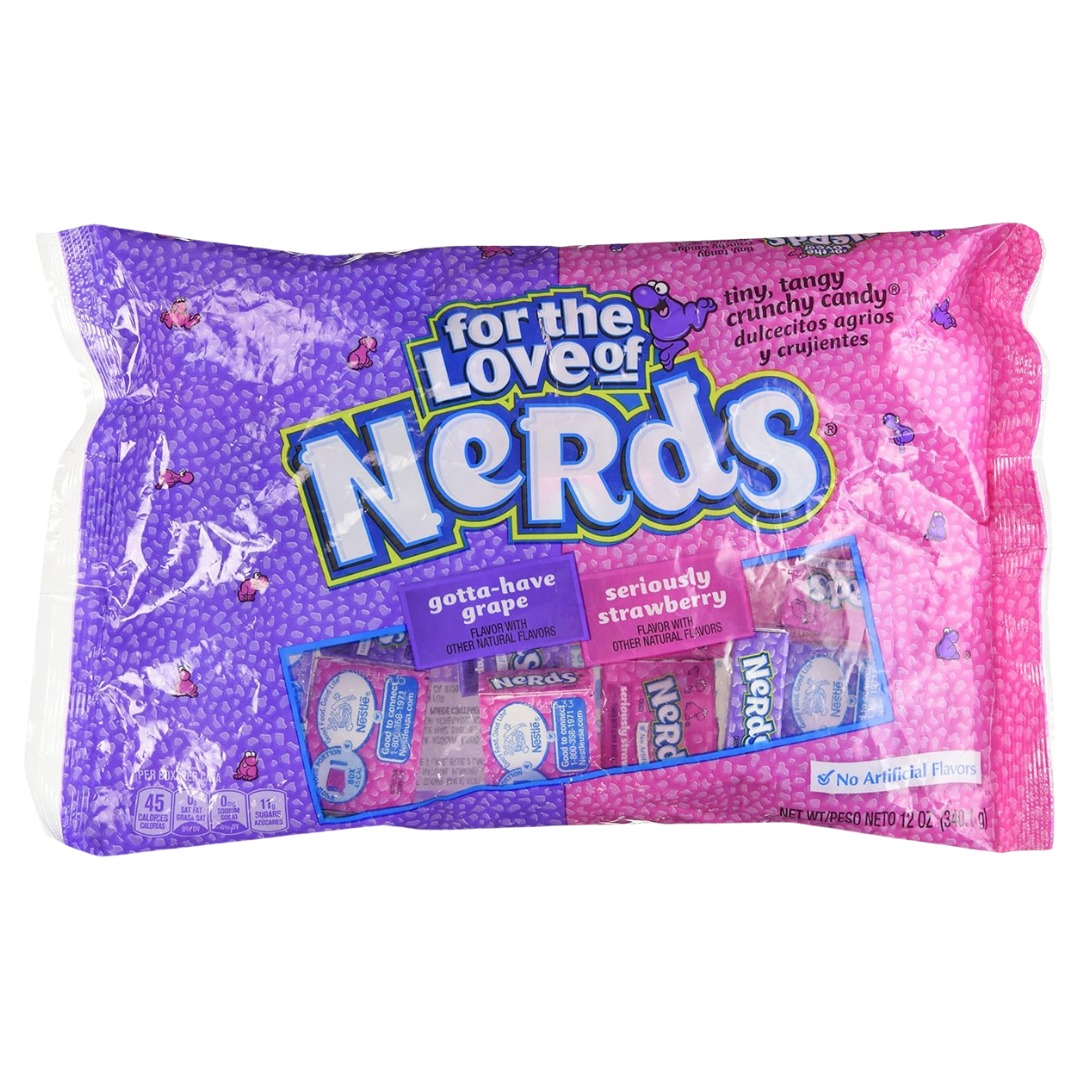 Wonka Grape & Strawberry Nerds, 12 oz by Wonka [Foods]