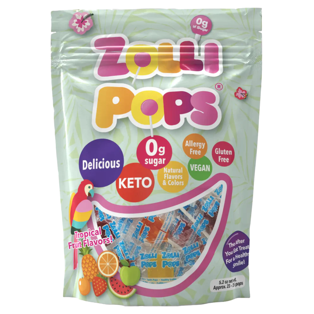 Zollipops The Clean Teeth Pops, Anti Cavity Lollipops, 5.2 Ounce