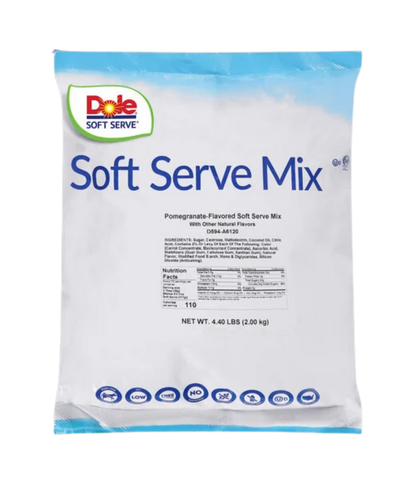 Dole Pomegranate Soft Serve Mix 4.4 lbs - 4 pack