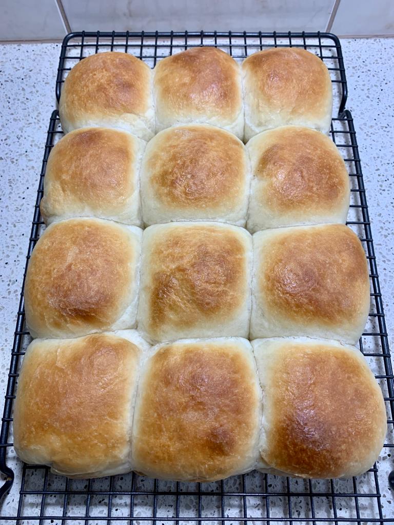 Eggless Soft Rolls (12 pieces)