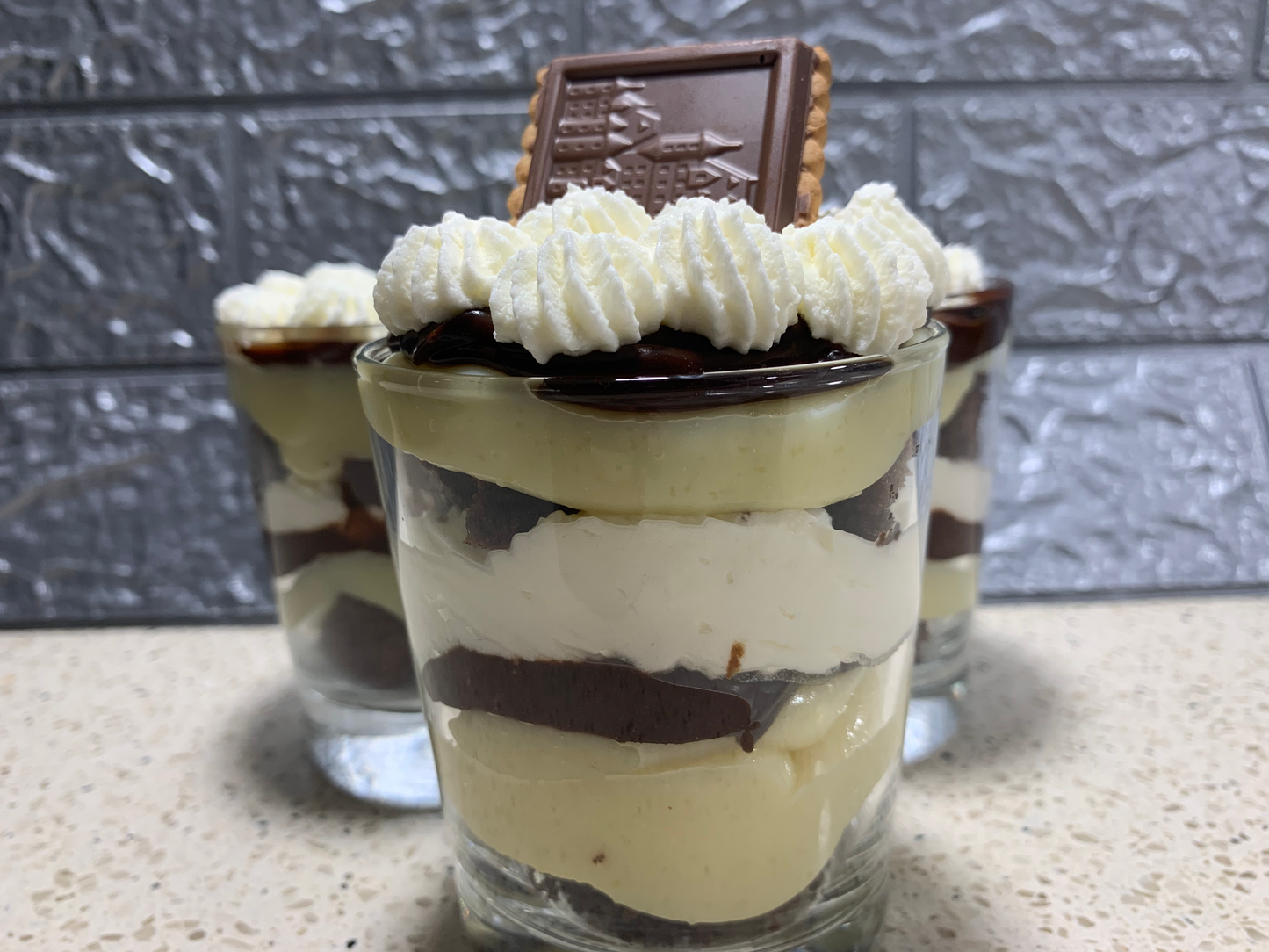 Chocolate Trifles (6 servings)