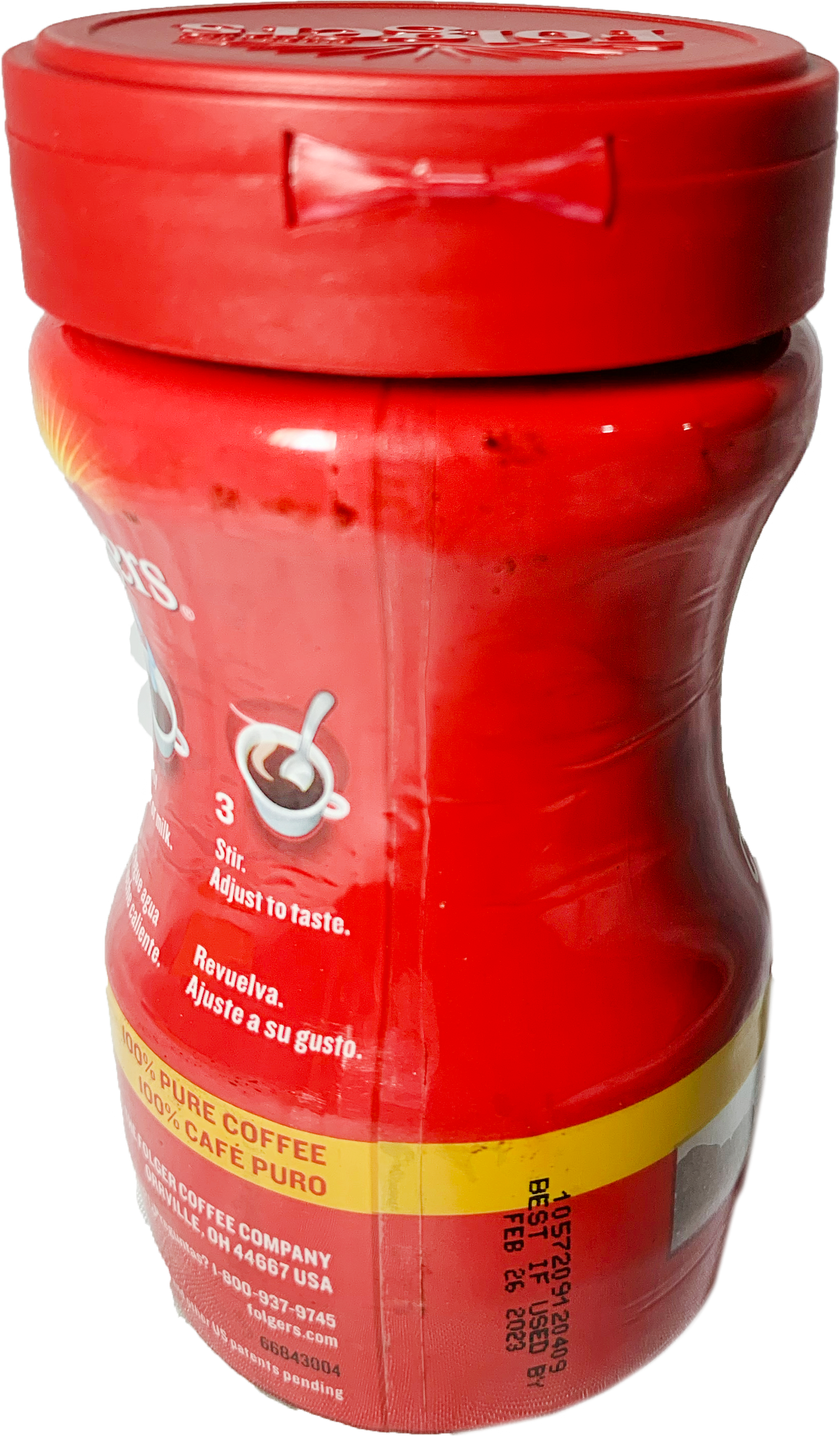 Folgers Classic Roast Instant Coffee (Various Sizes)