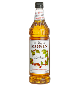 Monin Premium Hazelnut Flavoring Syrup 1 Liter