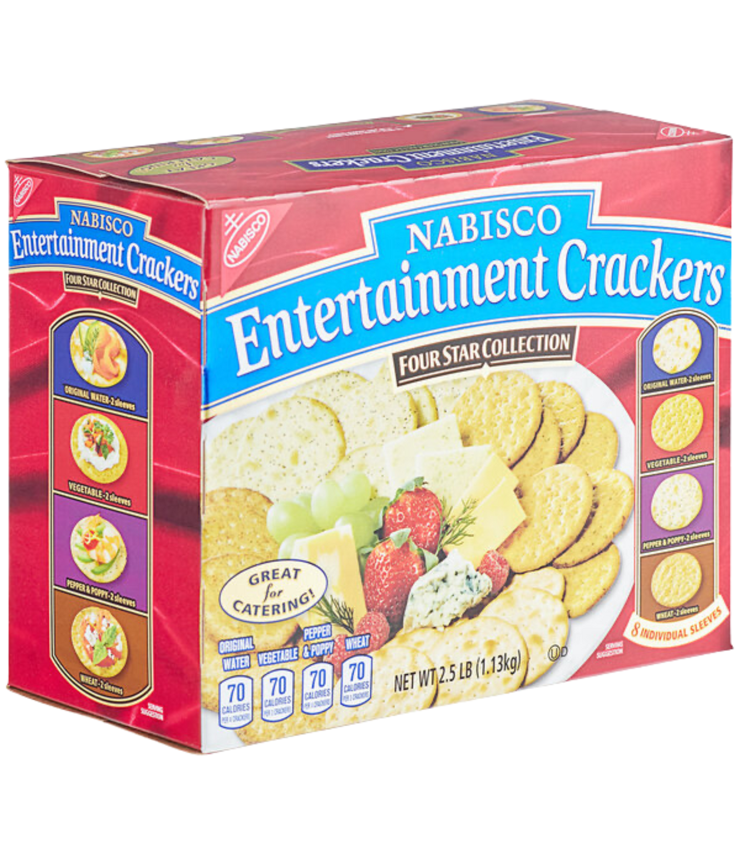 Nabisco 40 oz. Assorted Entertainment Crackers - 4/Case