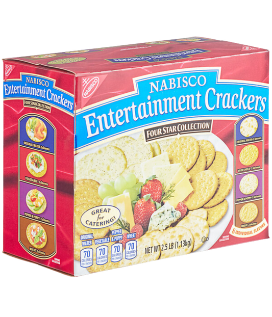 Nabisco 40 oz. Assorted Entertainment Crackers - 4/Case