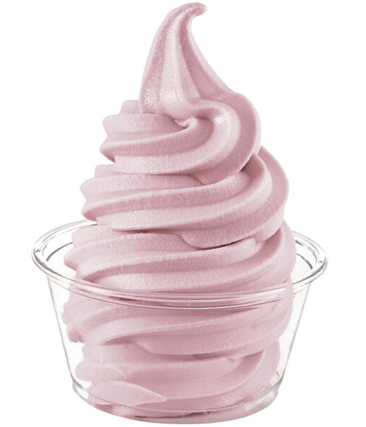 Frostline Pink Cotton Candy Soft Serve Ice Cream 6lbs - 6 pack