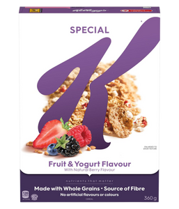 Special K, Fruit and Yogurt Cereal, 360 g